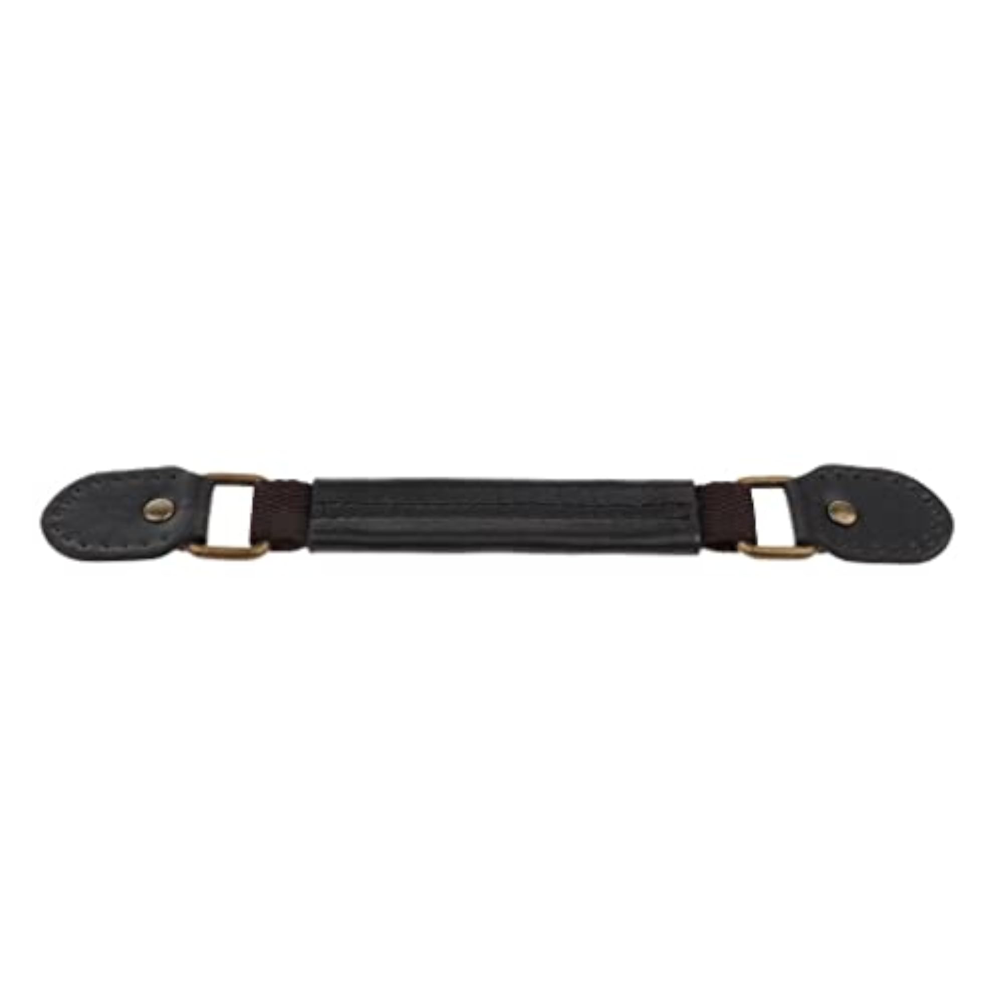 Leather Pull Handle Luggage Suitcase Handle Strap Replacement, Black